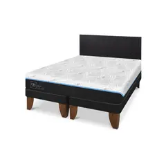 CIC - Cama King Europea Green Infinity Negro