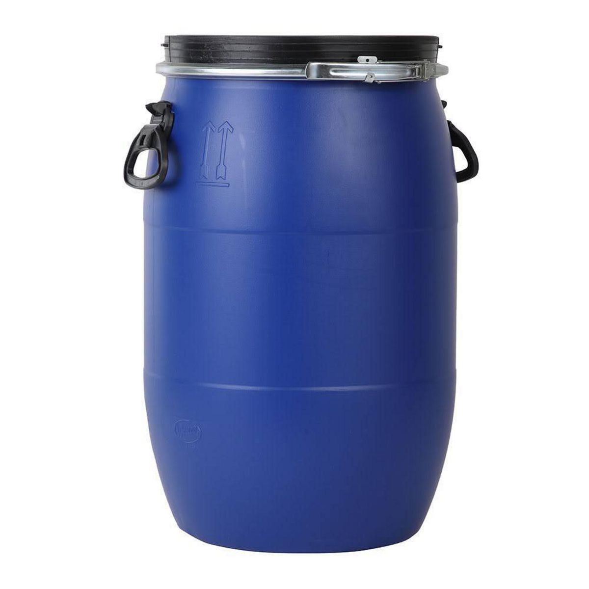 WENCO - Tambor Wenco 60 Litros Boca Ancha con Anillo Metálico para Alimentos