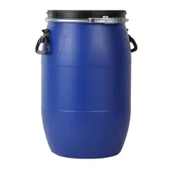 WENCO - Tambor de 60 litros boca ancha con anillo metalico 62x40 cm