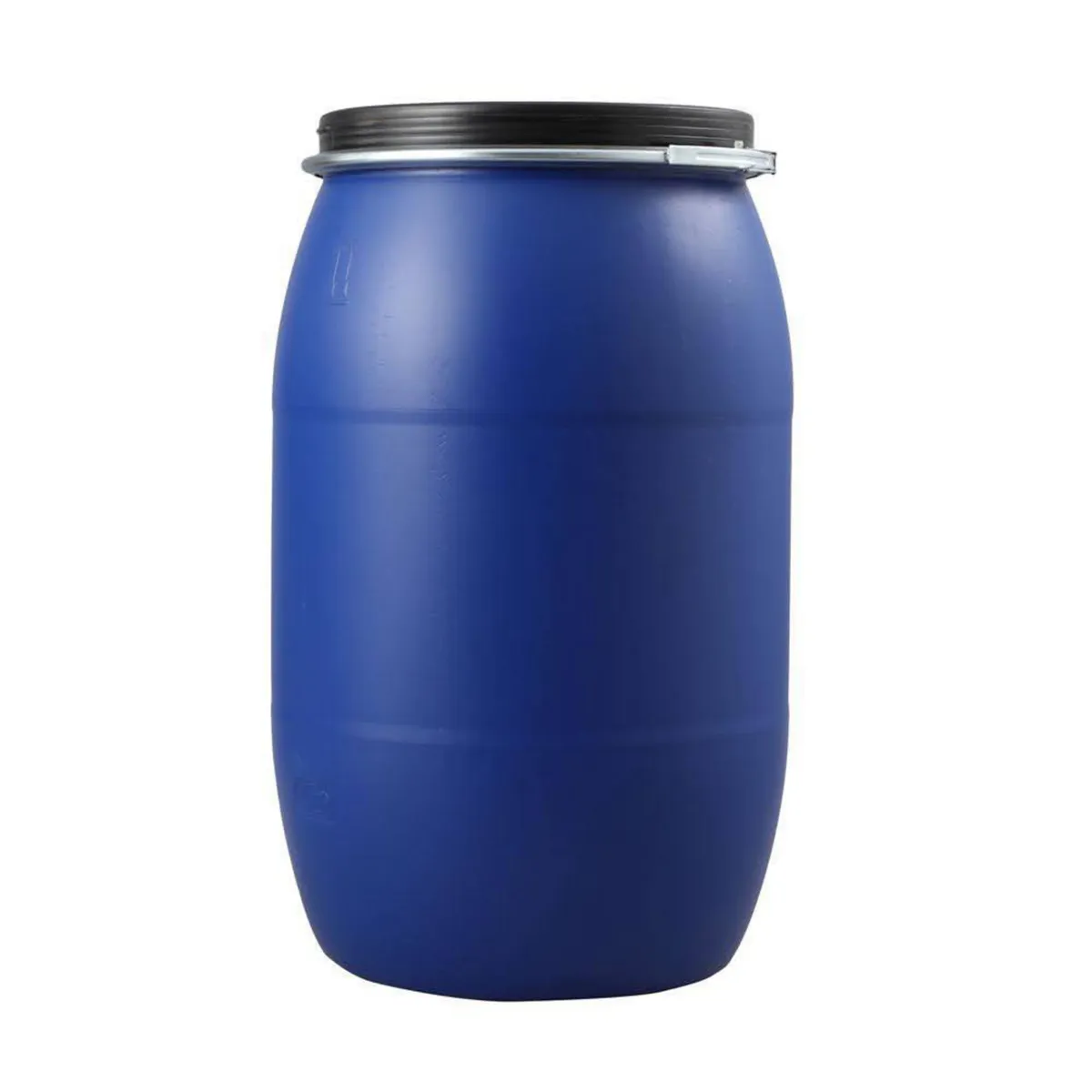 WENCO - Tambor de 220 litros boca ancha con anillo metalico 96x59 cm