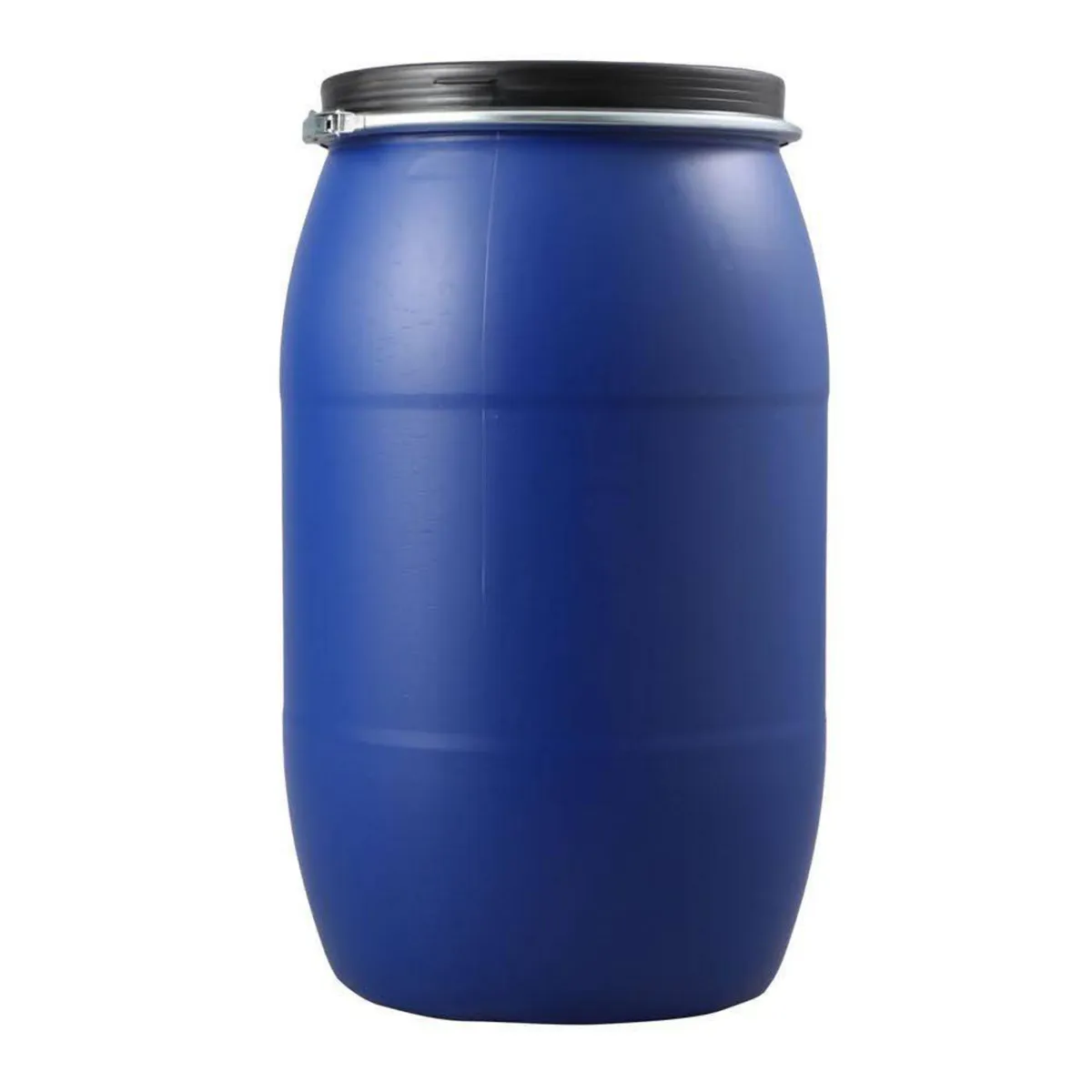 WENCO - Tambor de 220 litros boca ancha con anillo metalico 96x59 cm