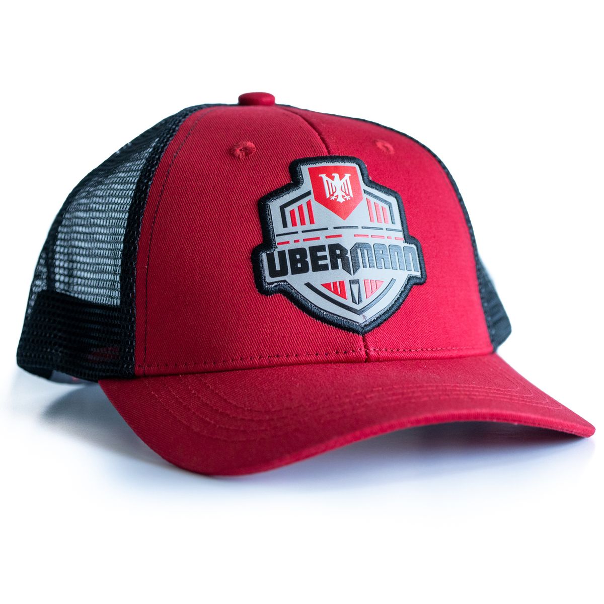 UBERMANN - Gorra rojo/negro