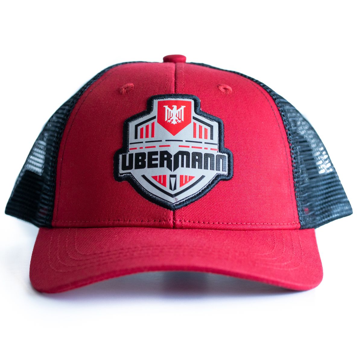 UBERMANN - Gorra rojo/negro