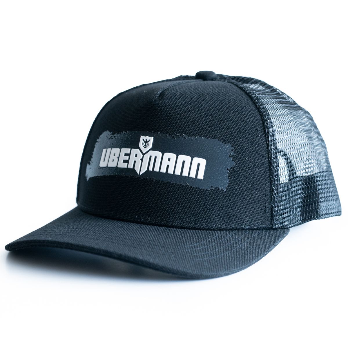 UBERMANN - Gorra negro/negro