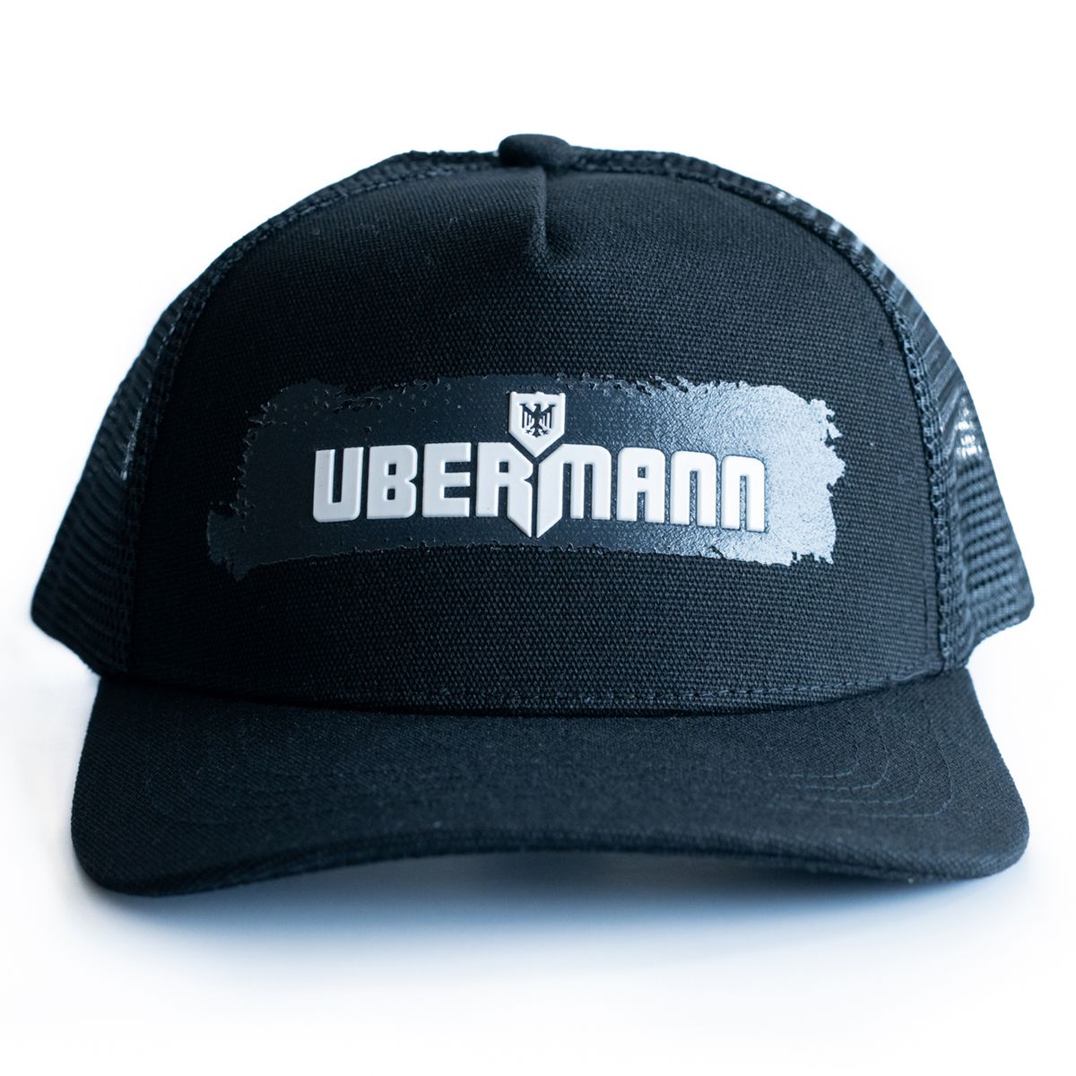 UBERMANN - Gorra negro/negro