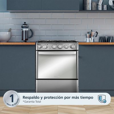 Imagen 2 del producto Cocina a Gas 4 Platos Inox CMC5540FX1