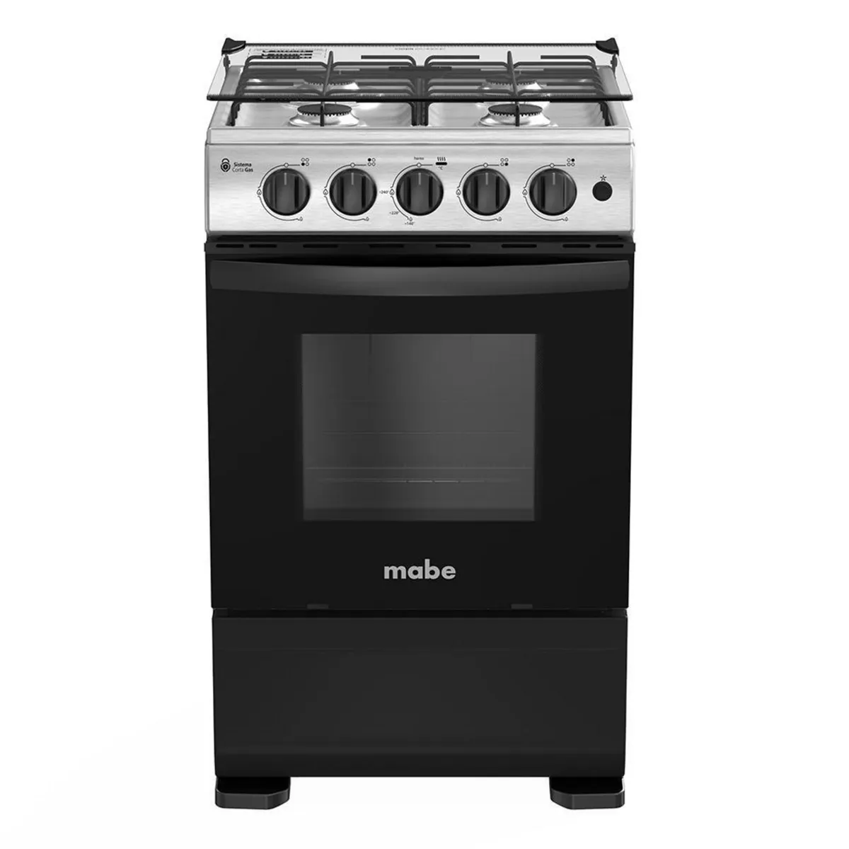 MABE - Cocina a Gas 4 Platos Inox CMC5115AX0
