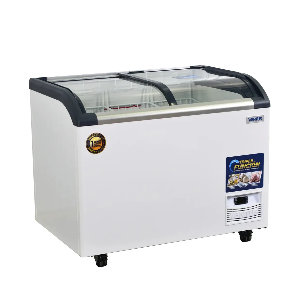 VENTUS - Conservadora Industrial Frío Directo 220 Litros Blanco CTV-320Q PRO