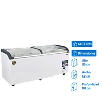 Conservadora Industrial Frío Directo 440 Litros Blanco CTV-620Q PRO