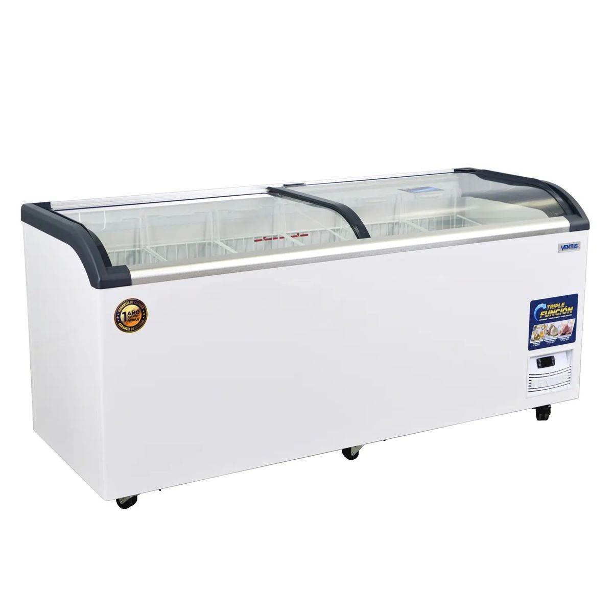 VENTUS - Conservadora Industrial Frío Directo 440 Litros Blanco CTV-620Q PRO