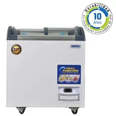 VENTUS - Conservadora Industrial Frío Directo 136 Litros Blanco CTV-220Q PRO