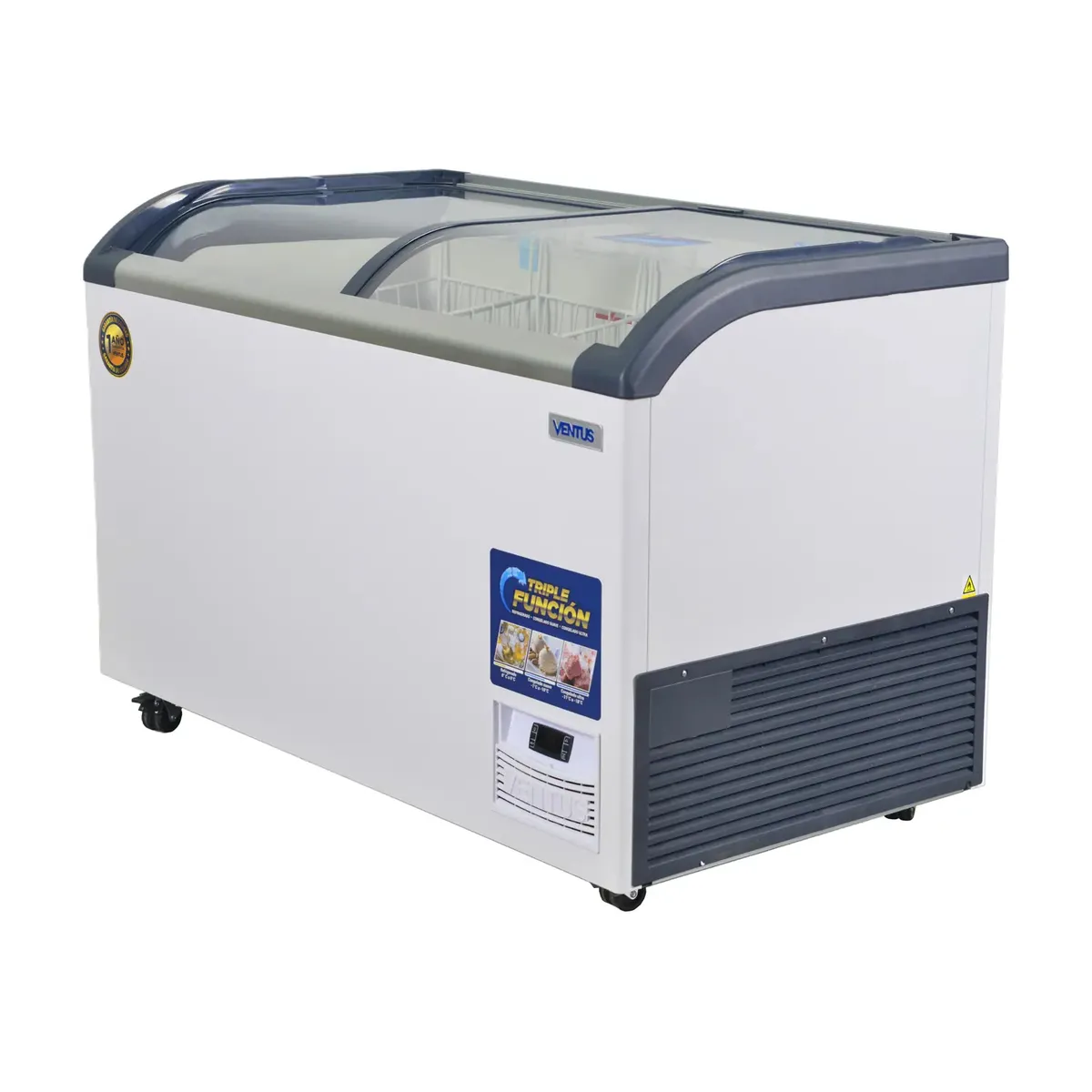 VENTUS - Conservadora Industrial Frío Directo 286 Litros Blanco CTV-420Q PRO