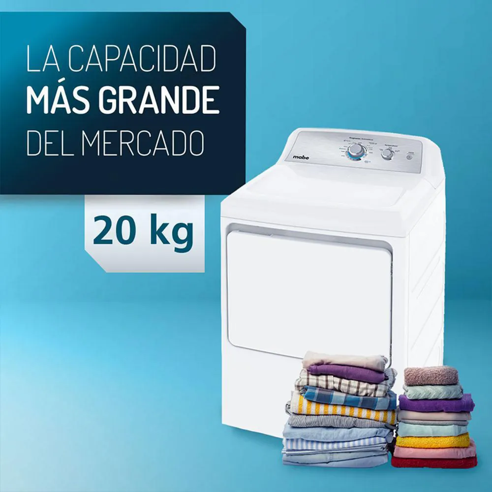 Secadora de Ropa 20 kg Carga Frontal con Evacuación Blanco SME26N5MNBCL0, foto 3