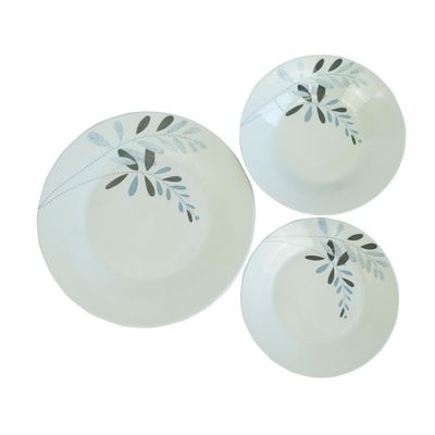 Imagen 2 del producto Vajilla Roberta 18 Piezas Porcelana Allessia Multicolor