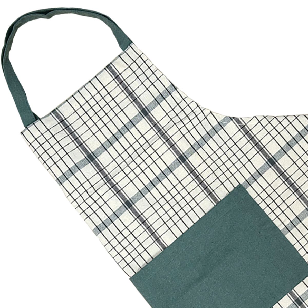 FTA - Delantal de Cocina Escocés Algodón