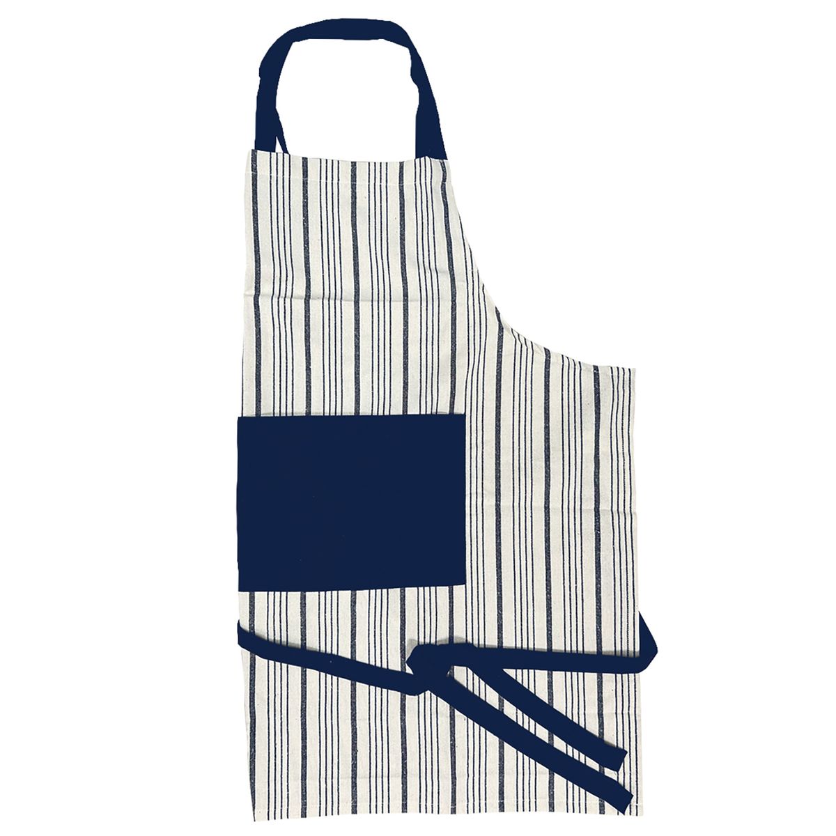 FTA - Delantal de Cocina con Líneas Azul