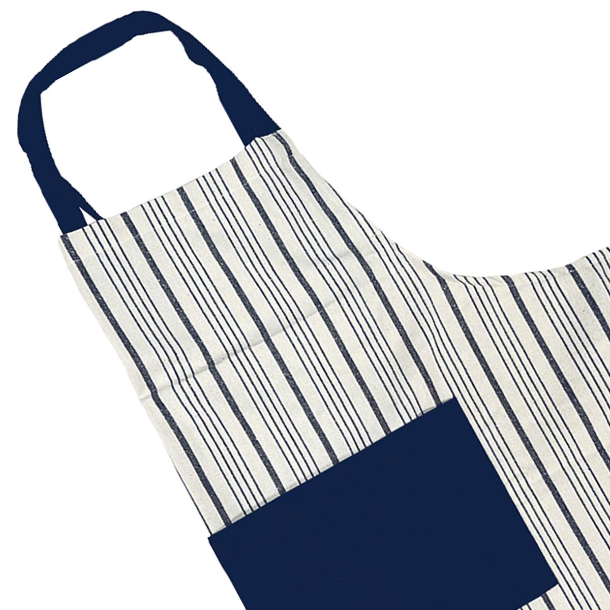 FTA - Delantal de Cocina con Líneas Azul