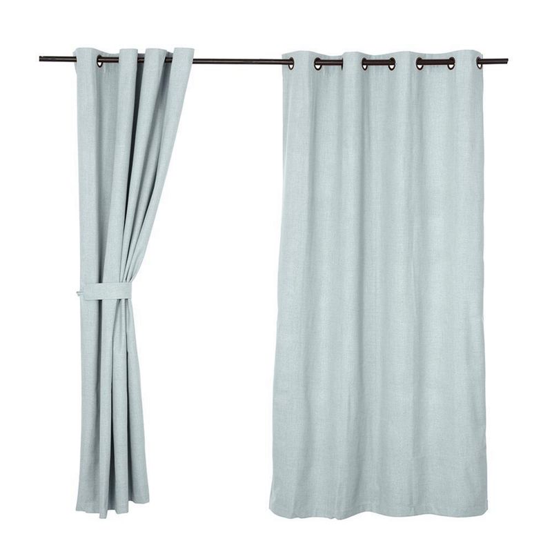 MASHINI - Set Cortina Urbana Blackout 140x220 cm Celeste