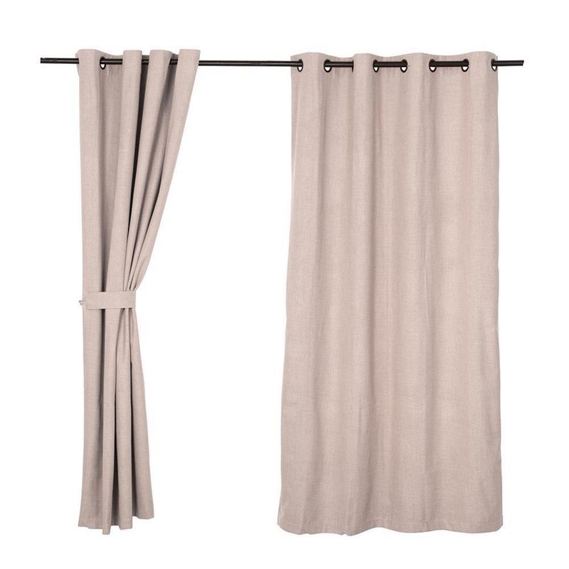 MASHINI - Set Cortina Urbana Blackout 140x220 cm Natural