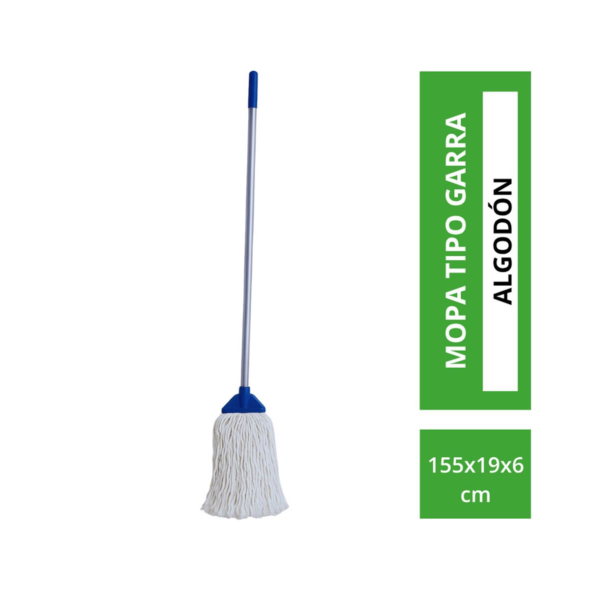 ALL CLEAN - Mopa algodón Tipo garra