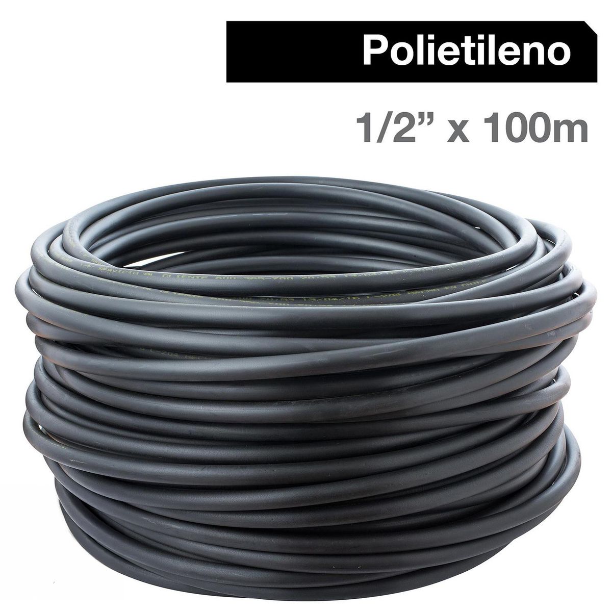 TIGRE - Cañería Polietileno Agua 1/2 "x100 m