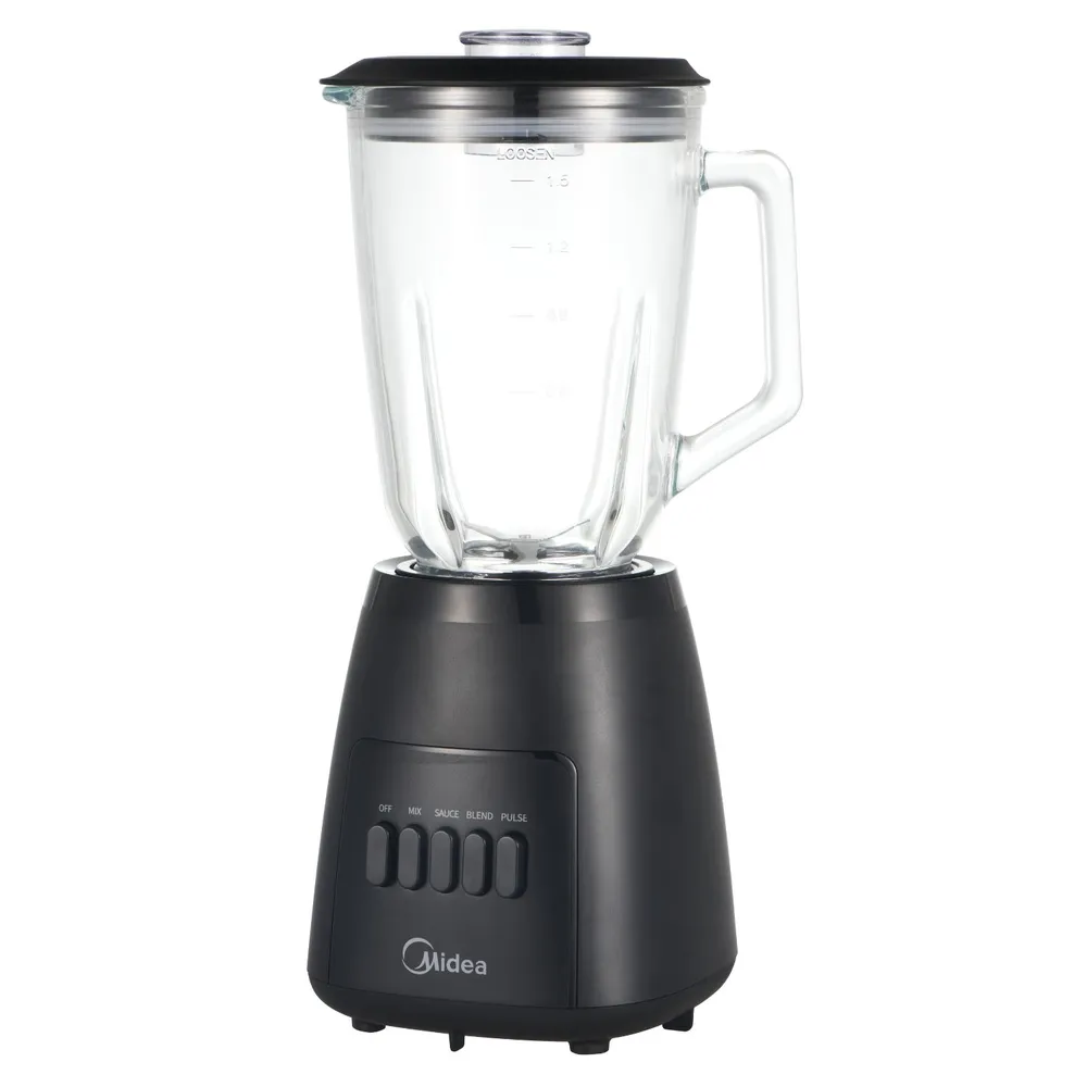 Licuadora 3 Velocidades + Pulso 1.5 Litros Negro MJ-BL6003BK, foto 2
