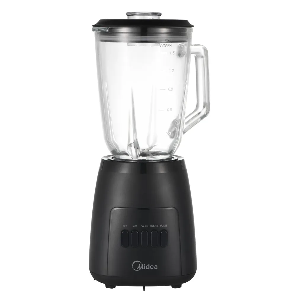 Licuadora 3 Velocidades + Pulso 1.5 Litros Negro MJ-BL6003BK, foto 5
