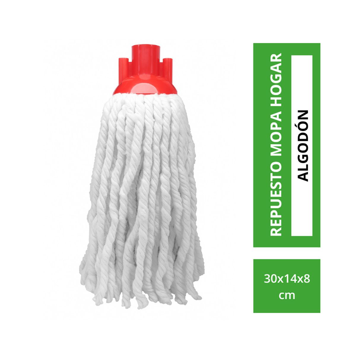 ALL CLEAN - Mopa All Clean 200 gr Limpieza Hogar Blanco