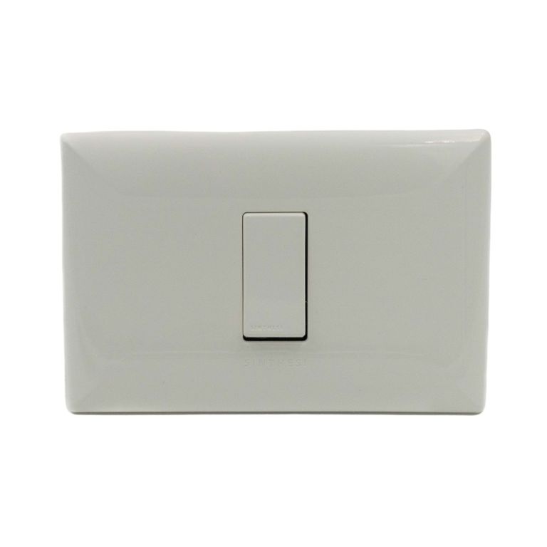 Interruptor simple 9/12 s17 Blanco