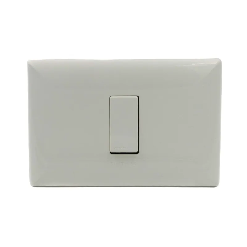 SINTHESI - Interruptor 9/12 1M simple armado S17 blanco