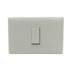 SINTHESI - Conmutador 9/24 1M simple armado S17 blanco