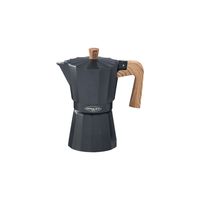 Cafetera Italiana Aluminio 320 ml Negro