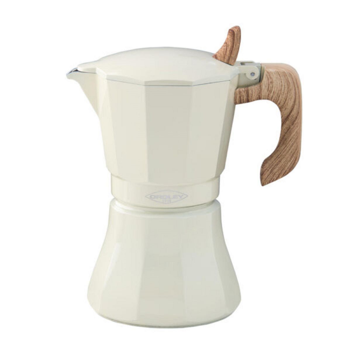 OROLEY - Cafetera Oroley Aluminio 350 ml Crema