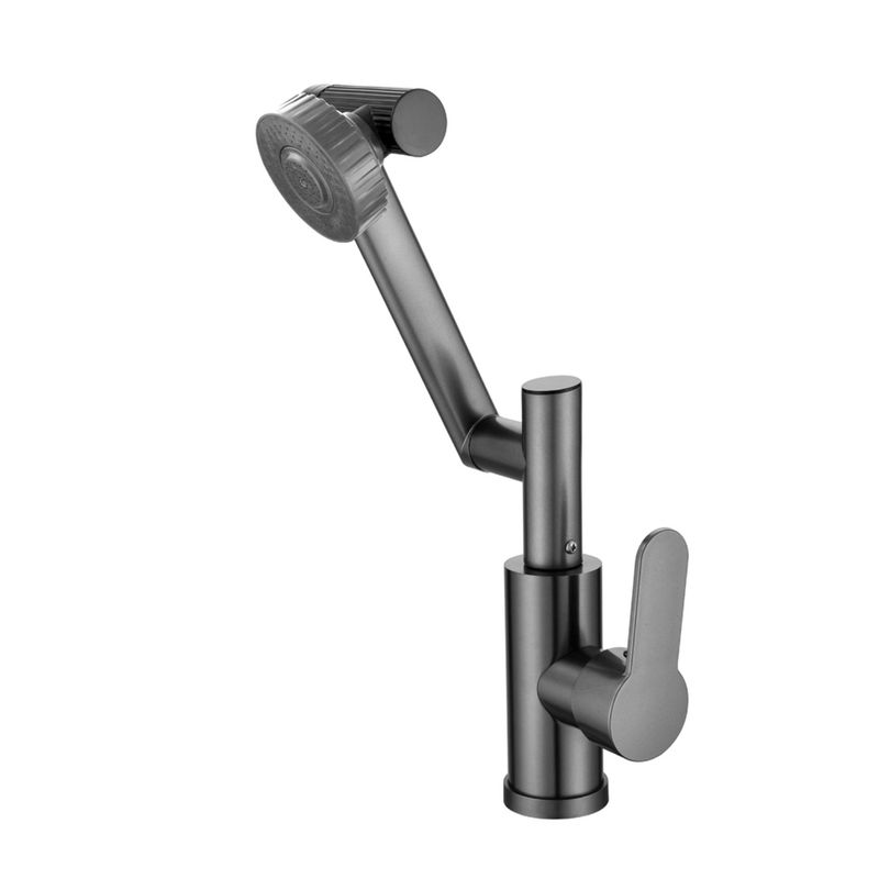SENSI DACQUA - Monomando Multifuncional con Lector de Temperatura  Gris