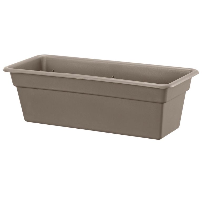 Jardinera de Plástico 19x15 cm taupe