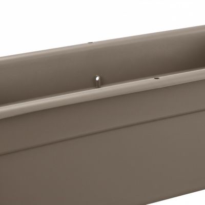Imagen 2 del producto Jardinera de Plástico 19x15 cm taupe
