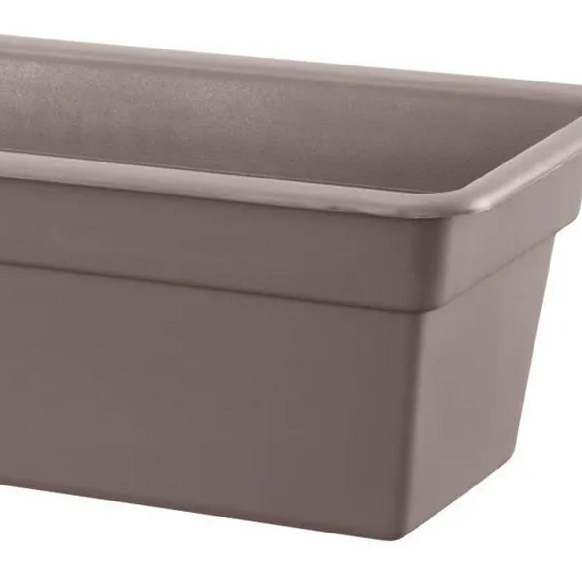 CASA BONITA - Jardinera de Plástico 19x15 cm taupe