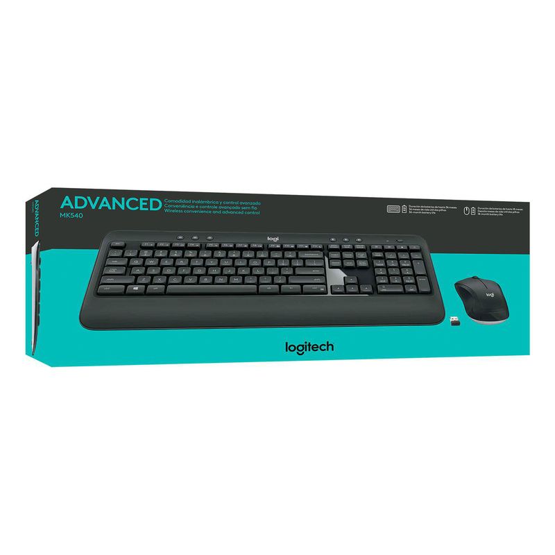 LOGITECH - Kit teclado y mouse MK540 Advanced