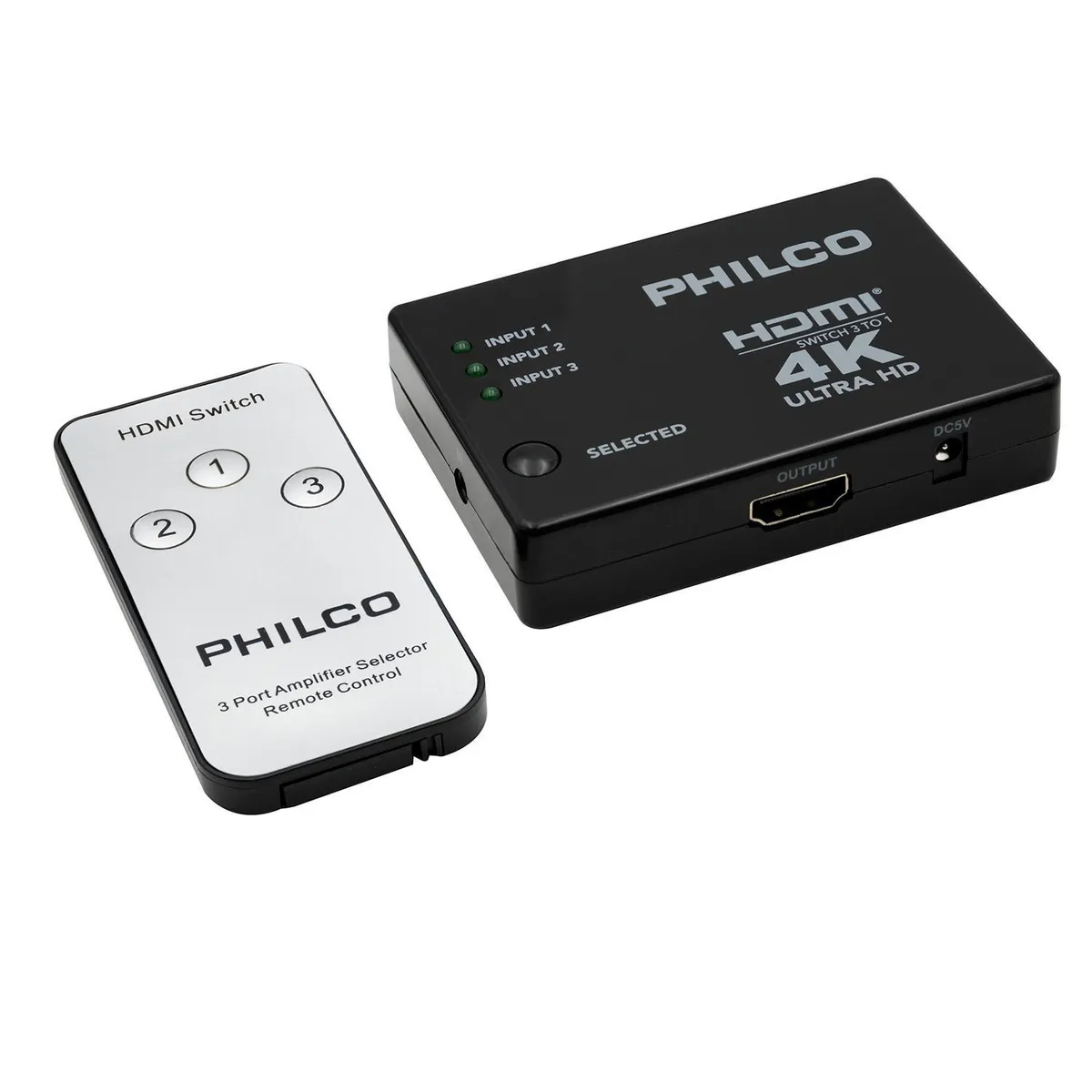 PHILCO - Adaptador HDMI Switch 3x1 Multifunción