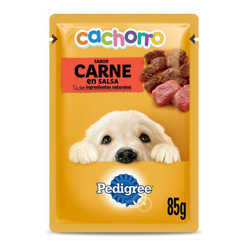 PEDIGREE - Alimento Húmedo para Perro Cachorro Carne 100 gr