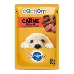 PEDIGREE - Alimento Húmedo para Perro Cachorro Carne 100 gr