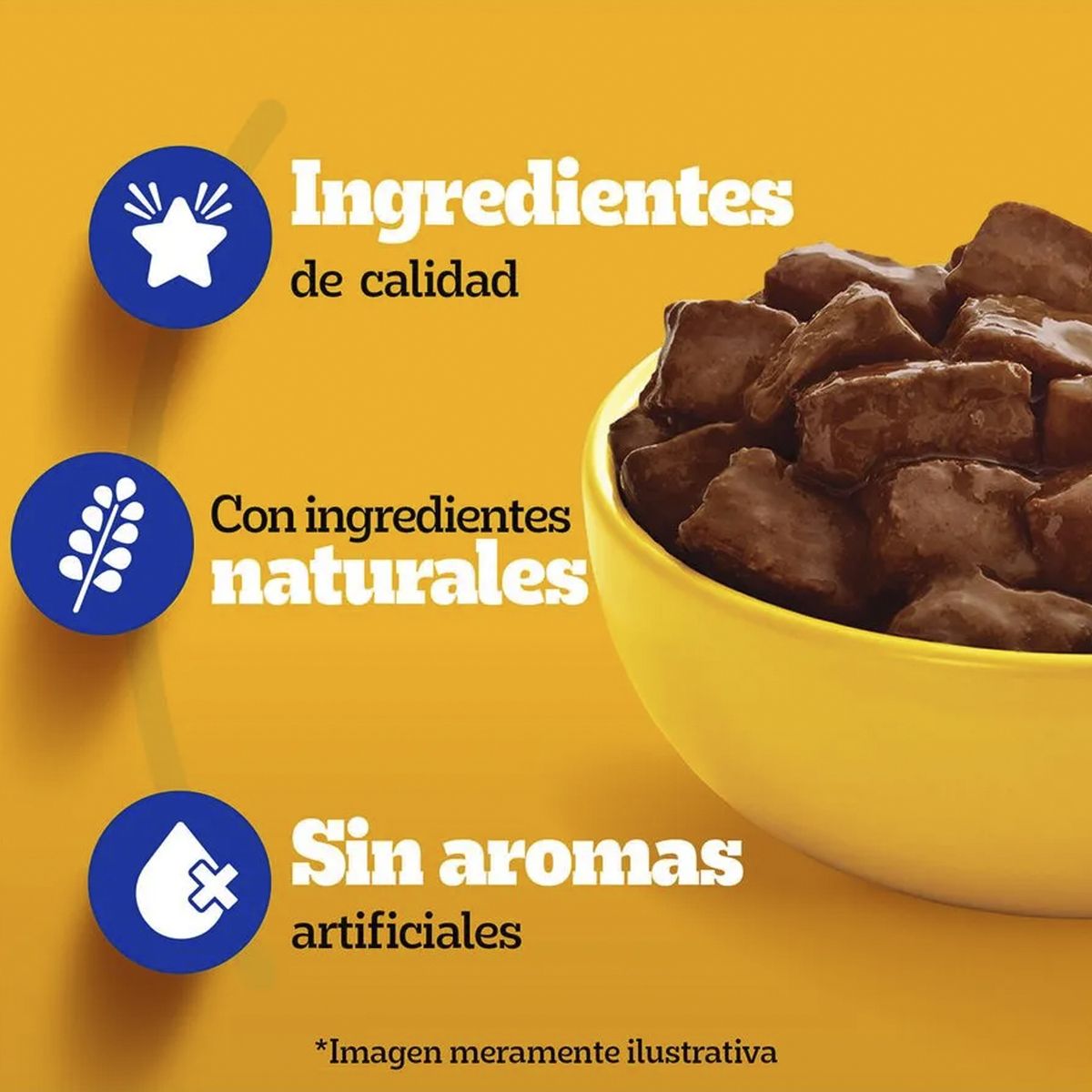 PEDIGREE - Alimento Húmedo para Perro Cachorro Carne 0.1 kg