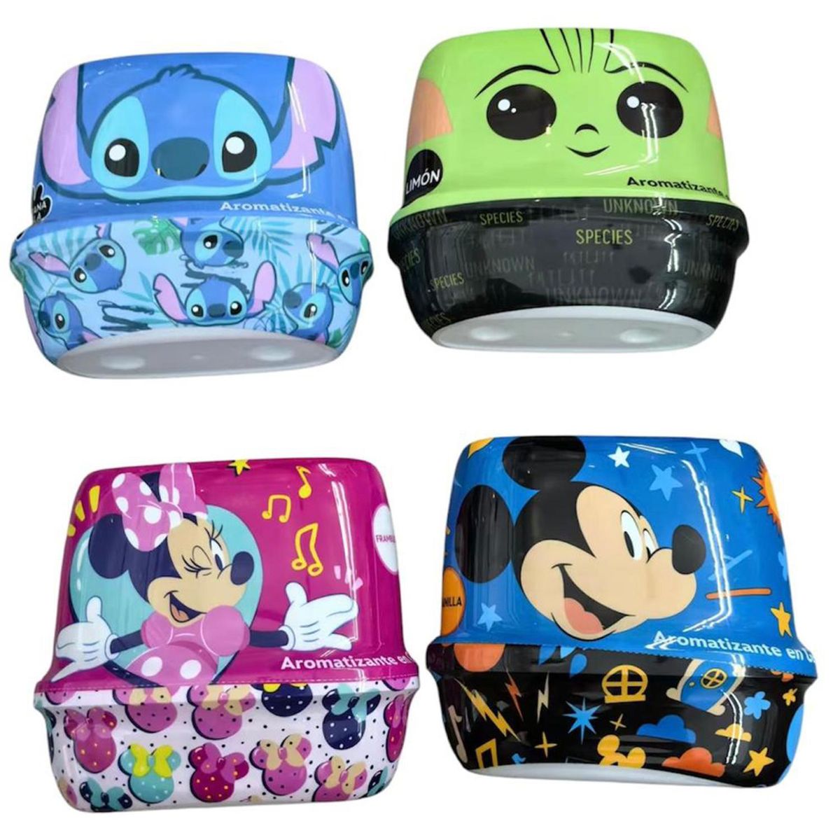 DISNEY - Aromatizante en Gel Surtido 0.18 kg