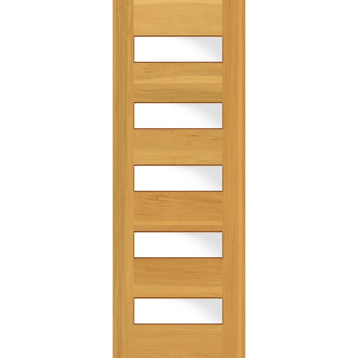 HOLZTEK - Puerta Madera de lenga 80x200 cm Modelo 108 Natural