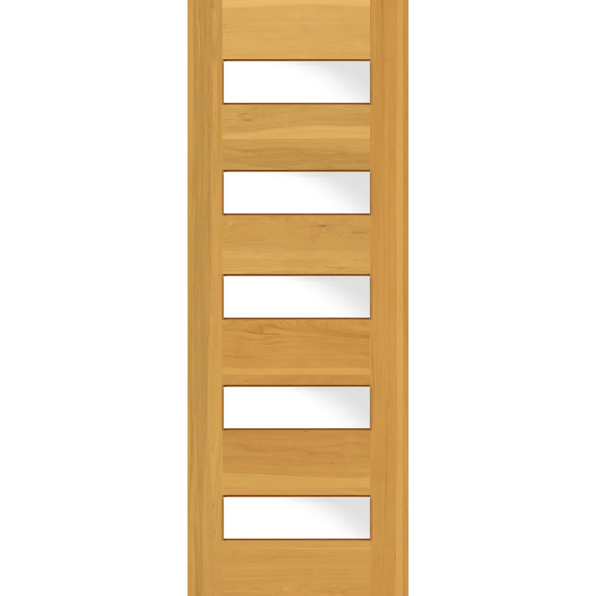 HOLZTEK - Puerta Madera de lenga 95x200 cm Modelo 108 Natural