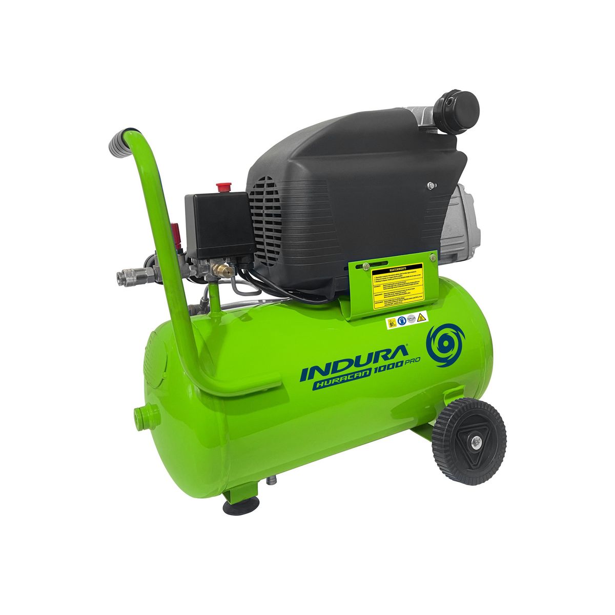 INDURA - Compresor 2 HP 24 Litros 1000 PRO