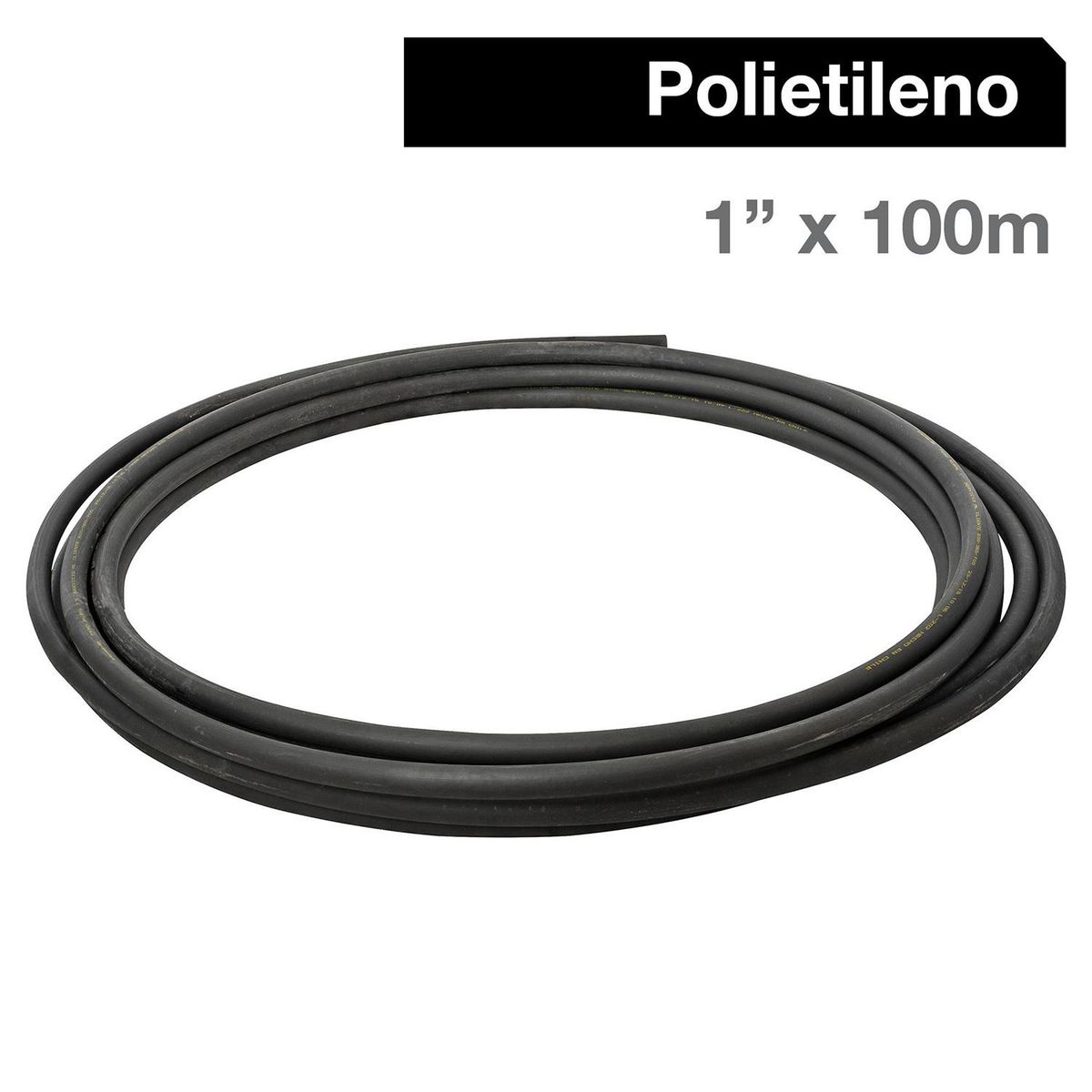 TIGRE - Cañería Polietileno Agua 1 "x100 m