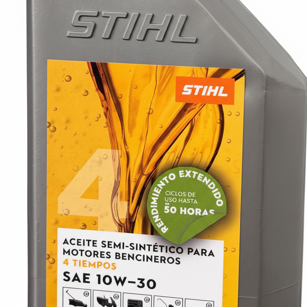 Aceite Sae 10W-30 Motor 4-T 600cc, marca STIHL - Foto 2