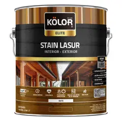 KOLOR - Stain Protector Lasur Mate 900 Cc Protección Insectos Xilófagos