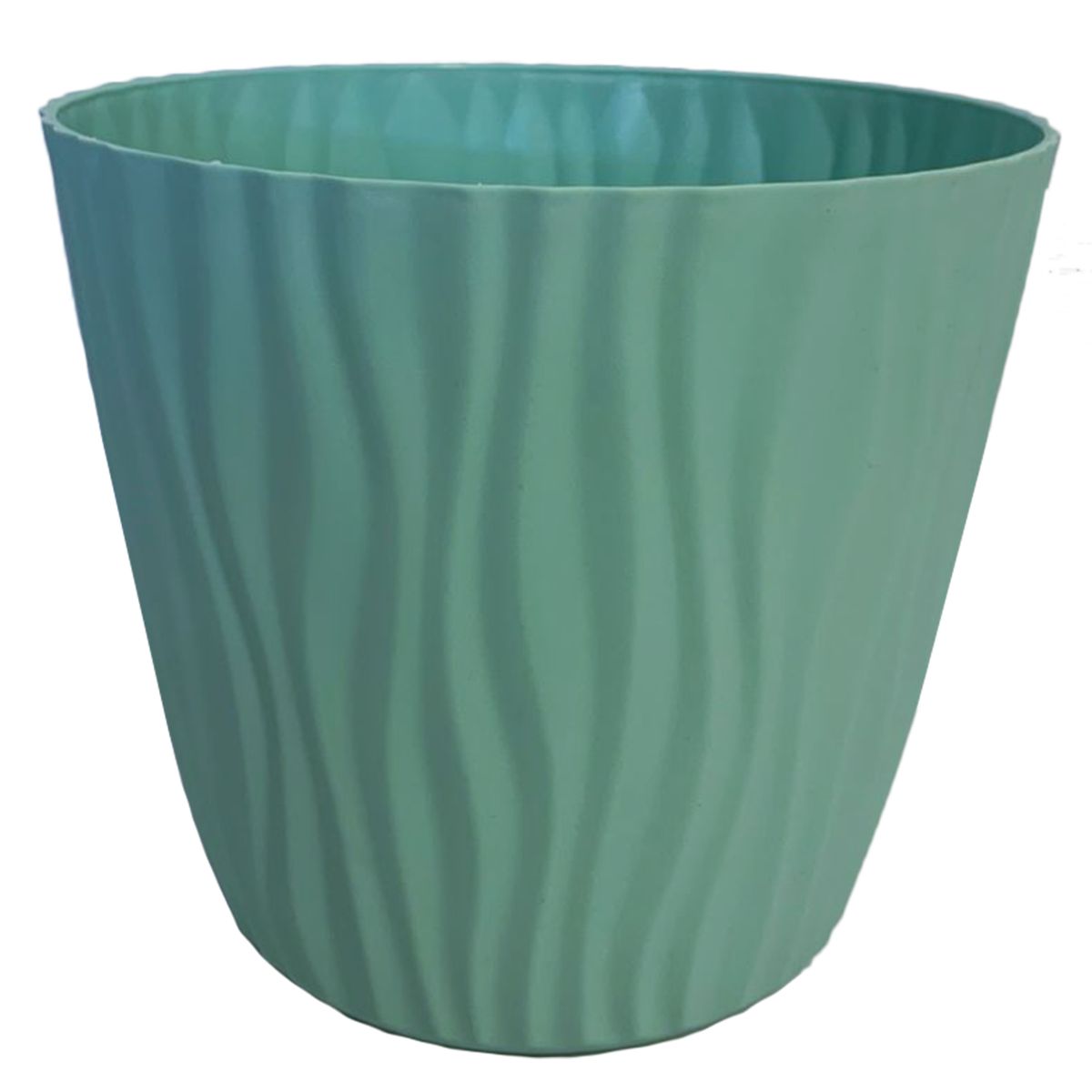 REMBRE - Macetero autorregante reciclado de Plástico 23x20 cm Verde